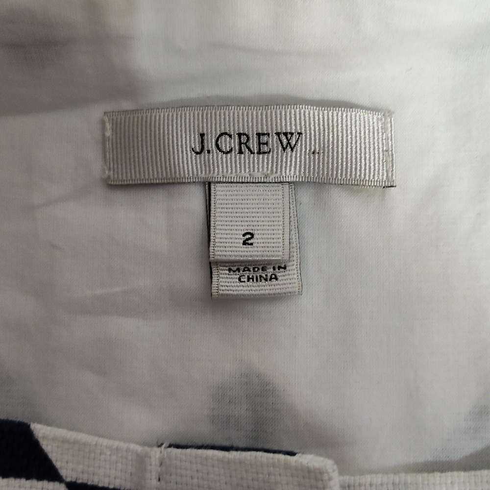 J.Crew Roller Girl Dress Geometric Shape Design Size 2 - Picture 8 of 11